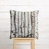 tessuto arredo mezzo panama tronchi di betulla – grigio chiaro,  thumbnail number 8