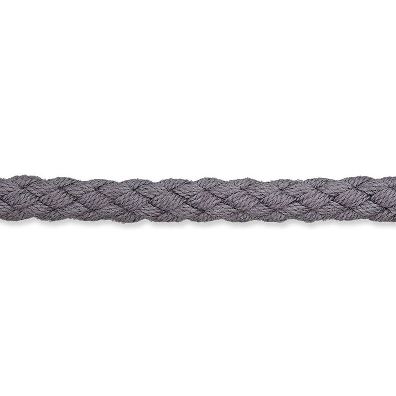 Cordoncino in cotone [Ø 5 mm] – grigio chiaro,  image number 1