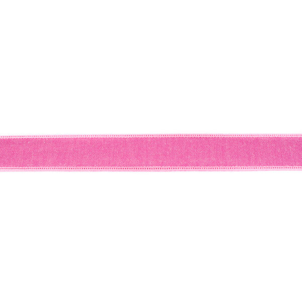 Nastro tessuto chambray tinta unita – pink,  image number 1