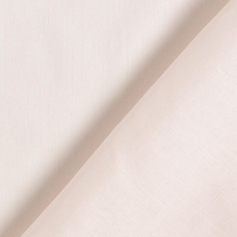 batista di cotone tinta unita – beige chiaro, image number 3