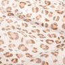 mussolina / tessuto doppio increspato Acquerello Leopardato stampa digitale – avorio,  thumbnail number 2