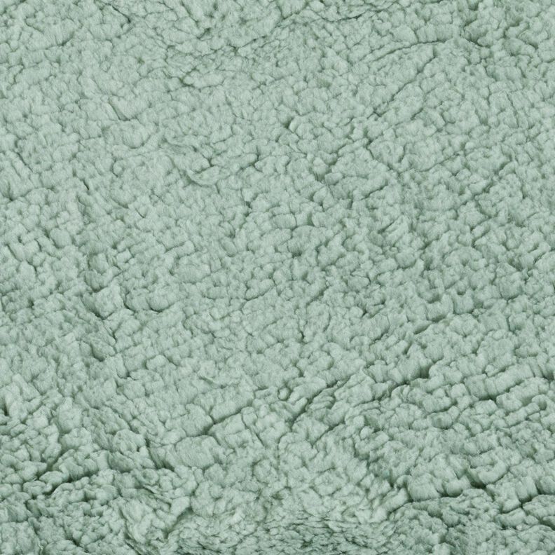 Soffice tessuto in peluche – menta chiaro,  image number 1