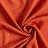 tessuto in viscosa, gocce glitter – terracotta,  thumbnail number 4
