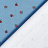 jersey di cotone Piccole mele – colore blu jeans,  thumbnail number 4