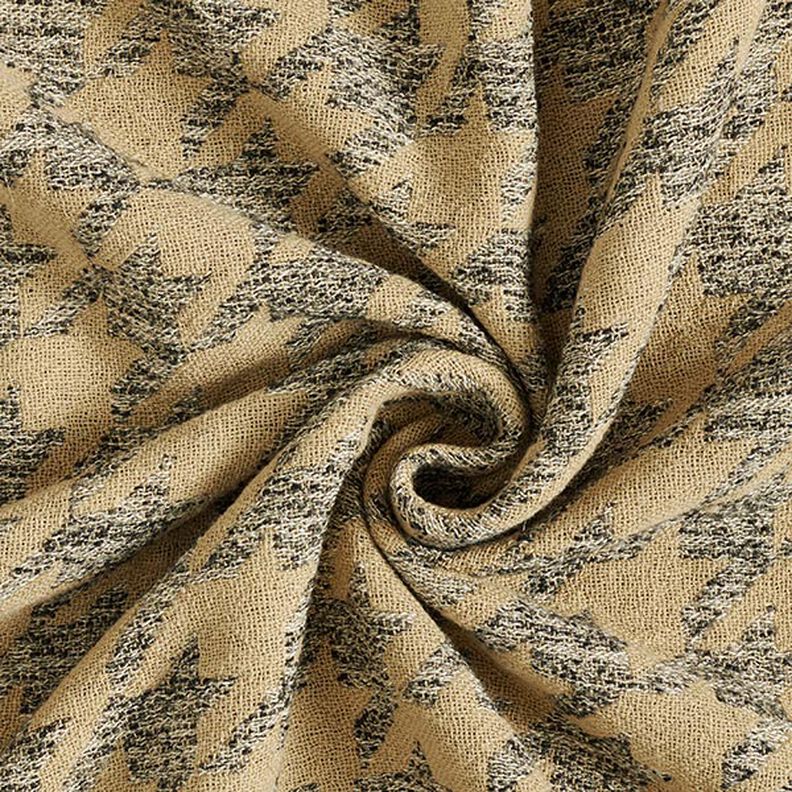 tessuto doppio pied de poule grande – beige/grigio, image number 3
