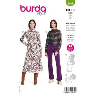 abito / camicetta | Burda 5863 | 34-44, 