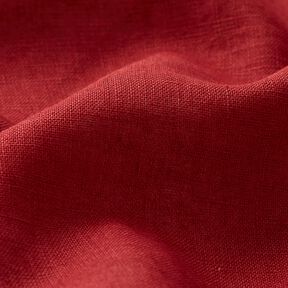 Leggero misto lino prelavato – rosso carminio, 