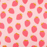 mussolina / tessuto doppio increspato Fragola gigante | by Poppy rosé/pink,  thumbnail number 1