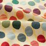 tessuto arredo gobelin Punti d'onda – beige chiaro/blu,  thumbnail number 2
