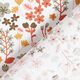 tessuto in cotone cretonne fiori in filigrana – arancione/bianco,  thumbnail number 4