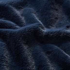 pelliccia sintetica di alta qualità monocromatica – blu marino, 