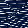 Maglia in spugna righe – blu notte/avorio,  thumbnail number 3