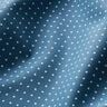 Cotone laminato Piccoli pois – colore blu jeans,  thumbnail number 3