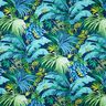 mezzo panama tessuto arredo Polinesia – blu/verde,  thumbnail number 1