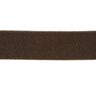 Nastro elastico basic - marrone scuro,  thumbnail number 1