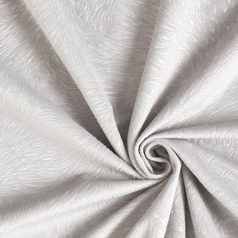 velluto arredo Rami astratti – grigio argento,  image number 3