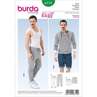 Pantaloni, Burda 6719, 