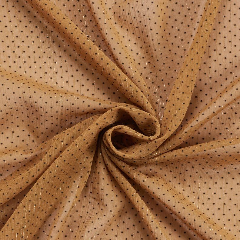 Righe con righe glitterate e pois – marrone capriolo, image number 3