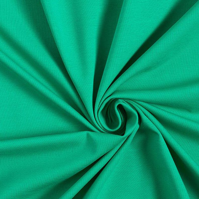 jersey di cotone medio tinta unita – verde,  image number 1