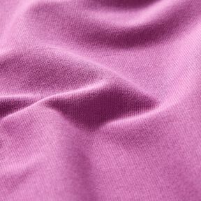 tessuto per bordi e polsini tinta unita – lillà rosso, 