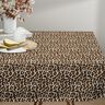 tessuto arredo mezzo panama Elegante stampa leopardata – nero/naturale,  thumbnail number 7