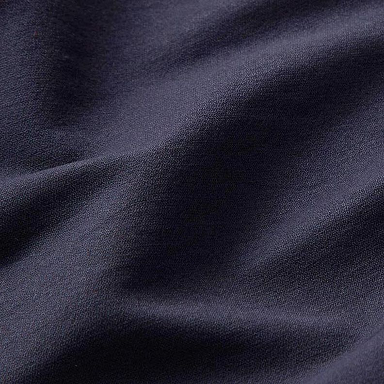 tessuto molto elastico per pantaloni, tinta unita – blu marino,  image number 2