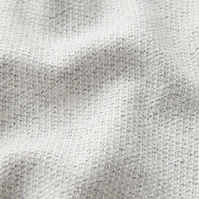 tessuto da tappezzeria Speciale struttura del tessuto – grigio nebbia, 