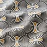 cotone rivestito Ventagli sparsi – bianco/nero – bianco/nero,  thumbnail number 3