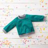 French terry leggero tinta unita – verde smeraldo,  thumbnail number 7