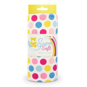 Vellutino nicki SHORTY - Hula Dots [1 m x 0,75 m | altezza pelo: 1,5 mm]  | Kullaloo, 