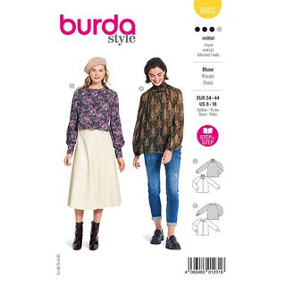 camicetta | Burda 5862 | 34-44, 