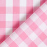 tessuto in cotone Quadro vichy 1,7 cm – rosa/bianco,  thumbnail number 4