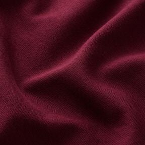 tessuto per bordi e polsini tinta unita – rosso Bordeaux, 