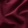 tessuto per bordi e polsini tinta unita – rosso Bordeaux,  thumbnail number 2