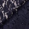 Fiori di paillettes di pizzo – blu notte,  thumbnail number 4
