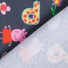 jersey di cotone Tessuto oggetto di licenza Peppa Pig, lettere dell’alfabeto e fiori | ABC Ltd. –,  thumbnail number 4