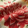 tessuto arredo gobelin Grandi fiori – beige chiaro/rosso,  thumbnail number 2