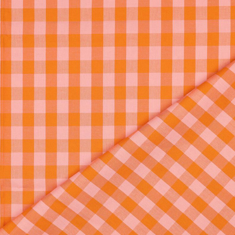 popeline di cotone Controllo | Poppy Fabrics – rosa/arancio pesca,  image number 4