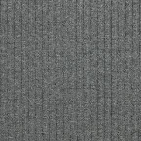 jersey a coste Tessuto a modello unico – grigio scuro, 