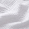 mussolina / tessuto doppio increspato – bianco,  thumbnail number 3