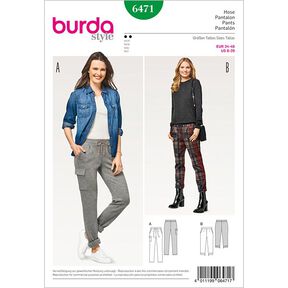 pantalone | pantalone 3/4, Burda 6471 | 34 - 46, 