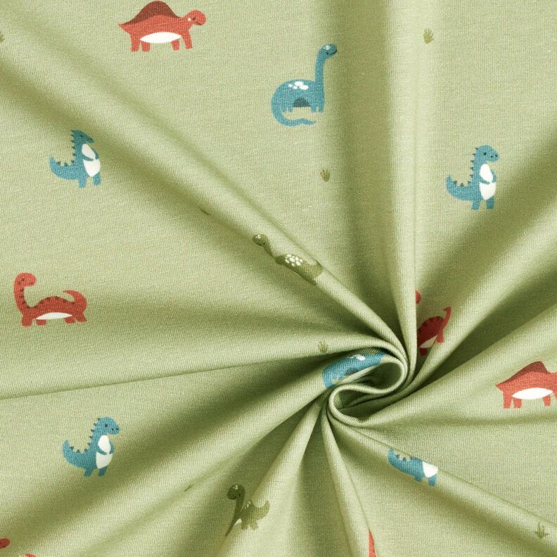 jersey di cotone Dinosauri gioiosi – greige, image number 3