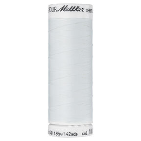 Cucirino Seraflex per cuciture elastiche (1000) | 130 m | Mettler – bianco lana, 