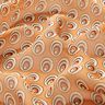 Occhio di pavone in chiffon – albicocca/terracotta,  thumbnail number 2