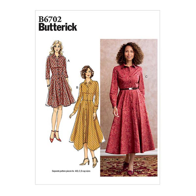 abito, Butterick 6702 | 40-48,  image number 1