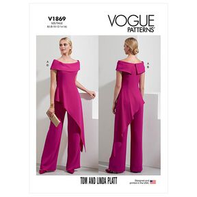 Top /  pantaloni | Vogue 1869 | 42-50, 