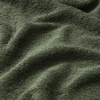 tessuto in spugna – verde oliva scuro, 