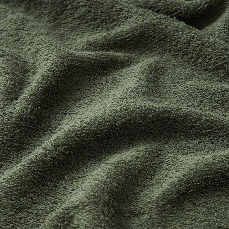 tessuto in spugna – verde oliva scuro, image number 3
