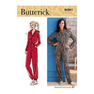tuta, Butterick B6861 | 32-48, 