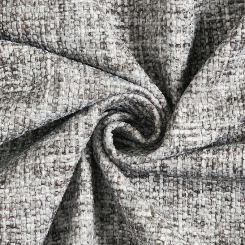 tessuto da tappezzeria Velluto goffrato &ndash; grigio,  image number 3